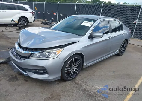 2017 Honda Accord Sport из США, поврежденный, VIN 1HGCR2F56HA034632